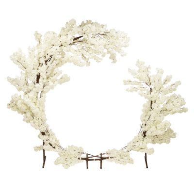 Artificial Cherry Blossom Arch 8ft - White, Blush, Pink